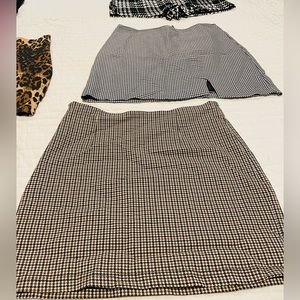 Shein and forever 21 skirts. All for $20